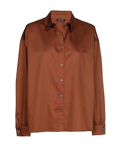 Dames blouse bruin