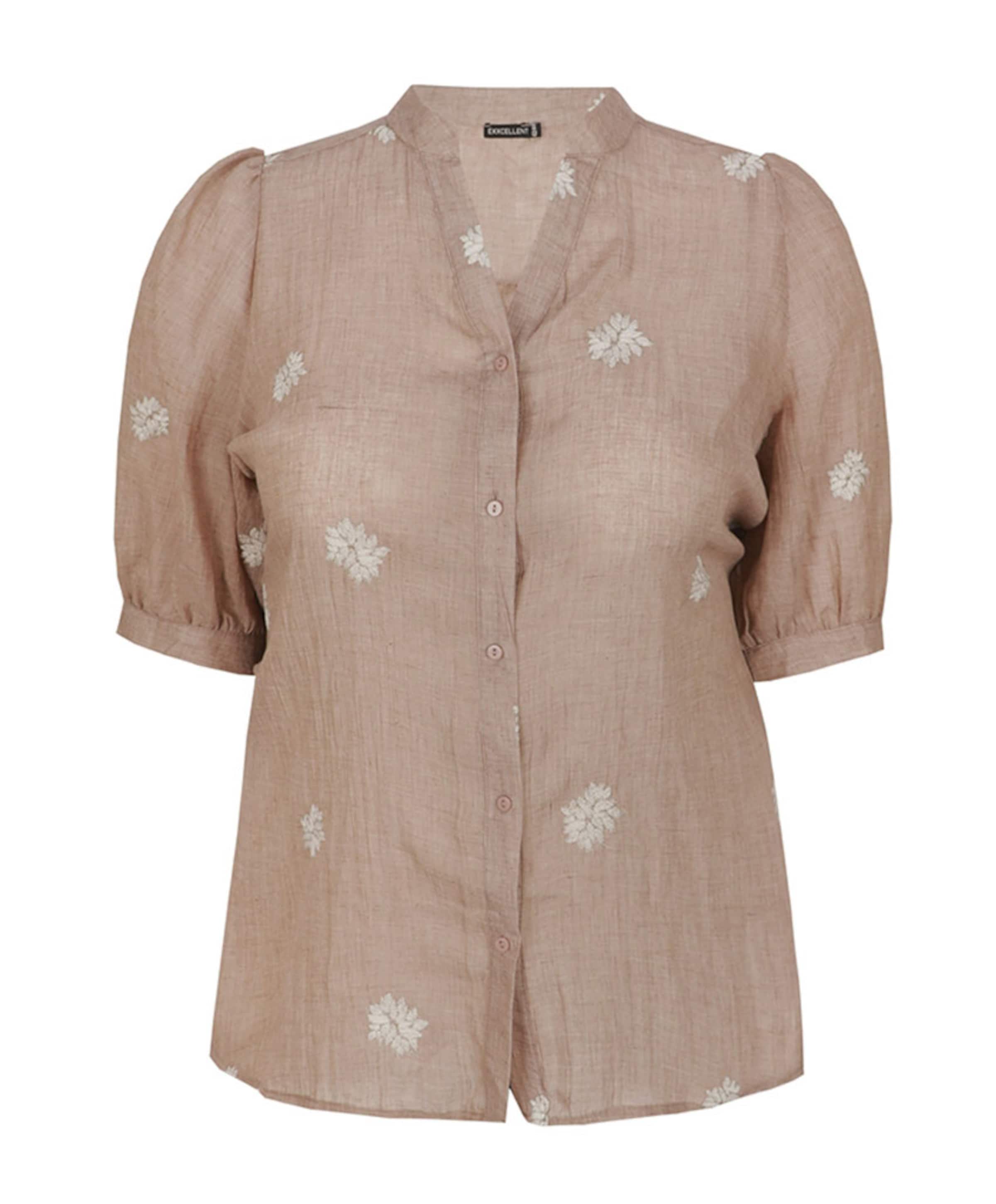 Dames blouse beige