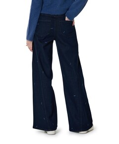 ISABEAU DH 457 long extra wide jeans blauw