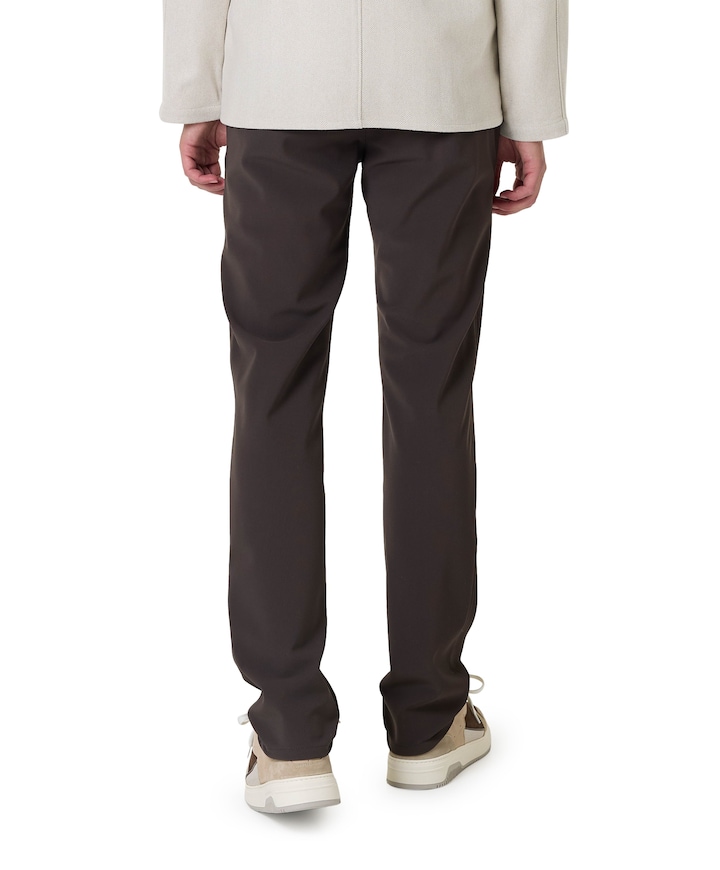 Sensitive Travel Bonded heren broek bruin