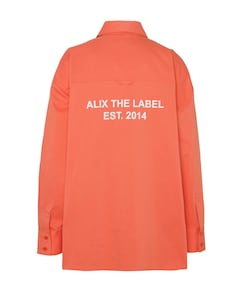 Dames blouse oranje