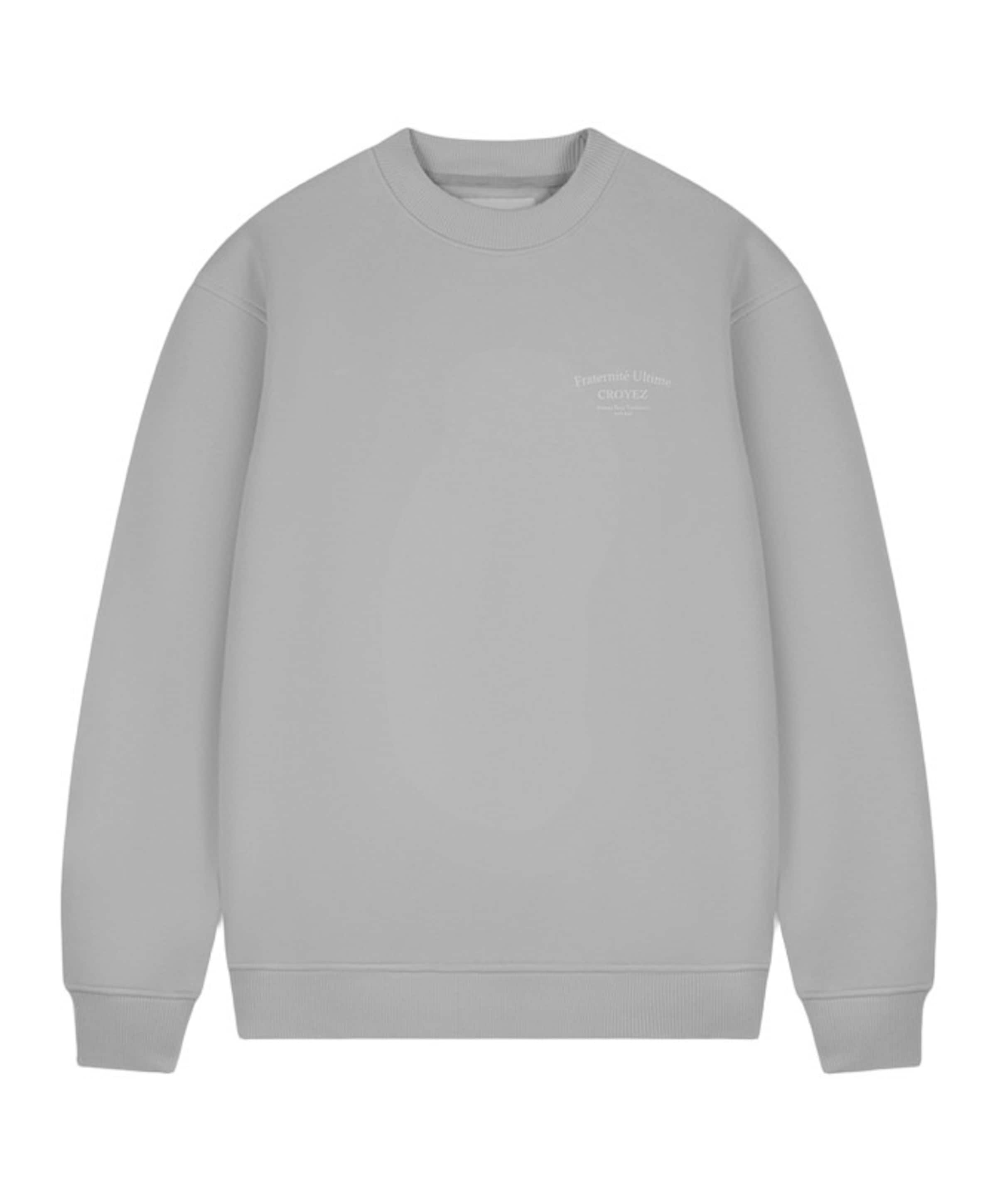 Heren sweater grijs