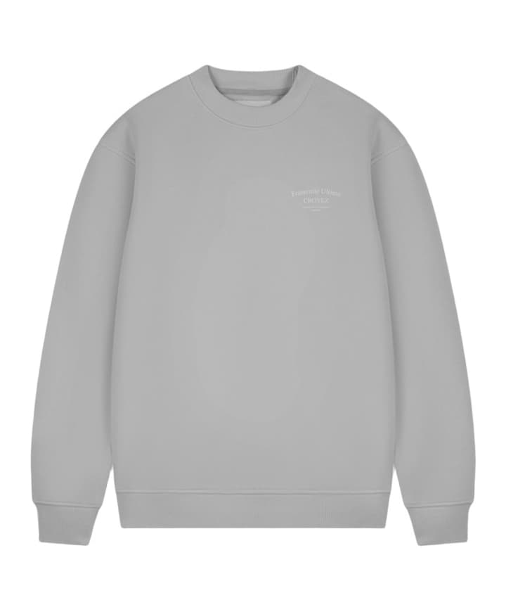 Heren sweater grijs