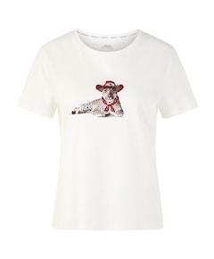 Dames t-shirt ecru