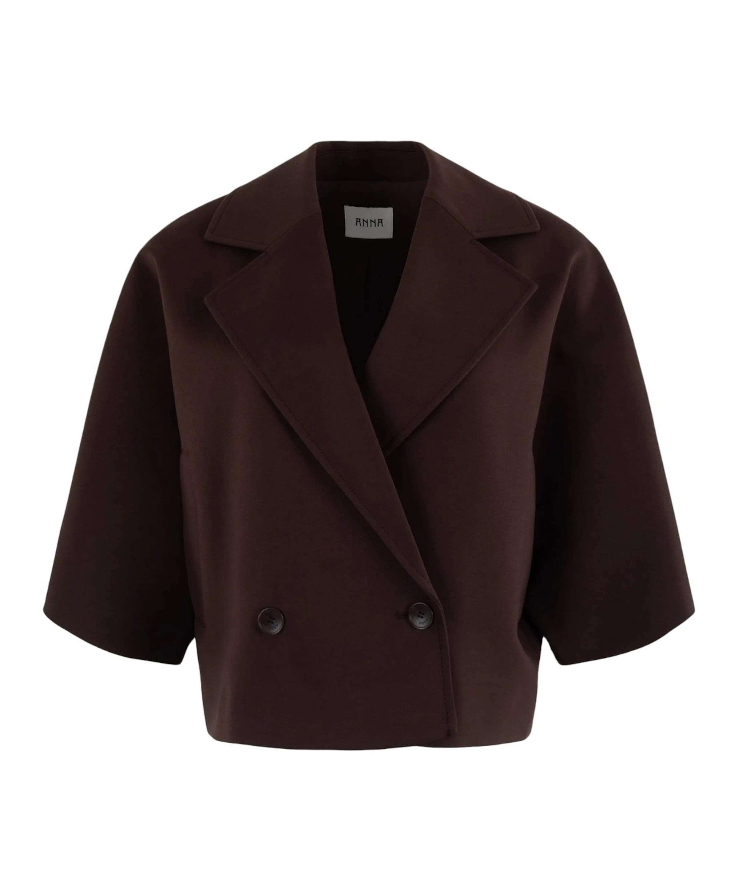 Dames blazer bruin