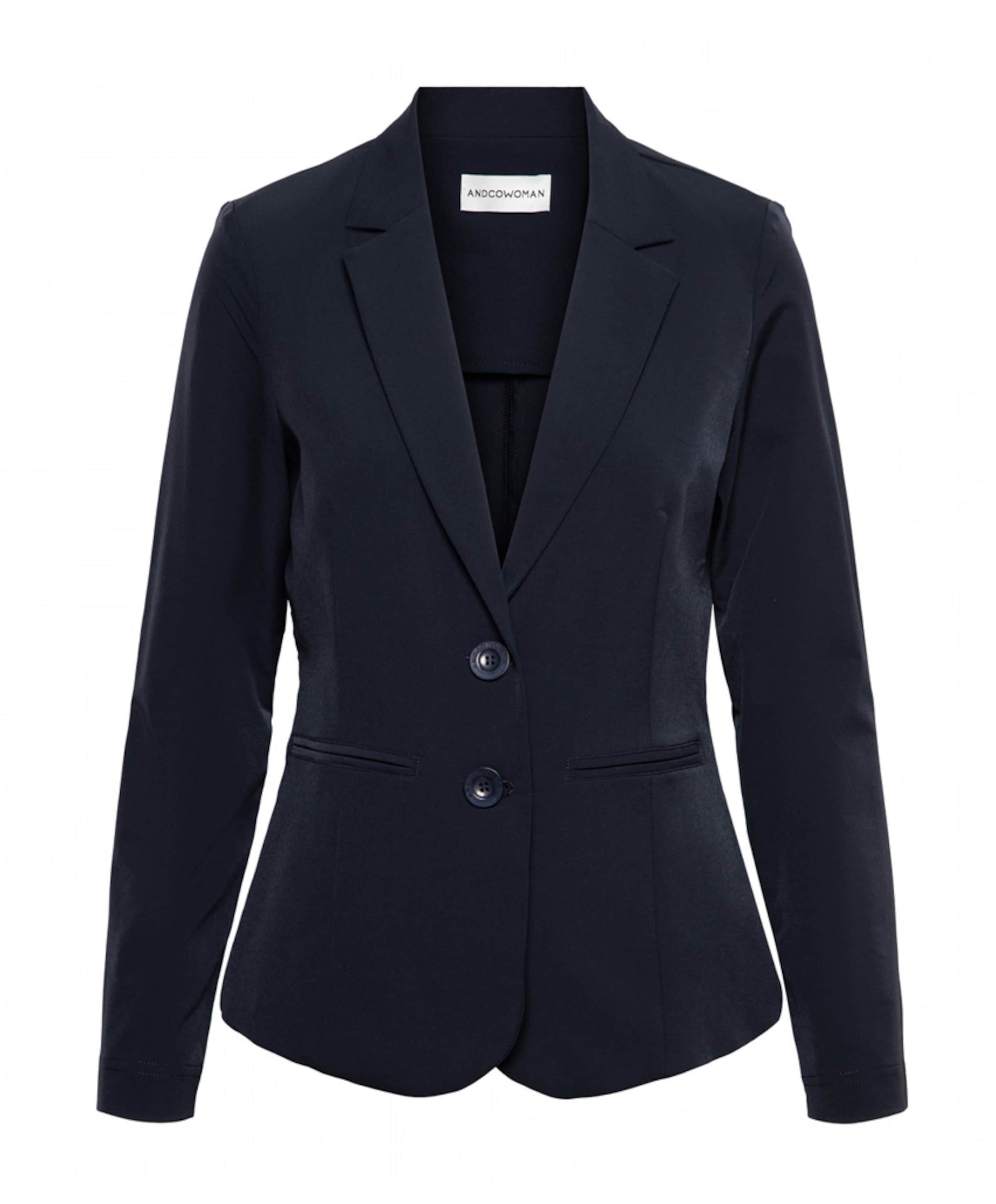 Dames blazer blauw