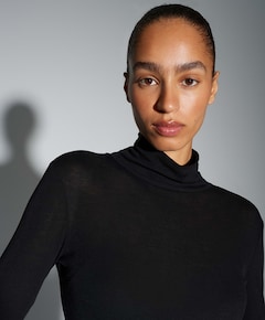 Dames longsleeve zwart