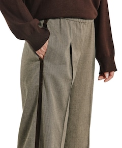FQSOFY dames broek bruin