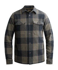 Heren overshirt blauw