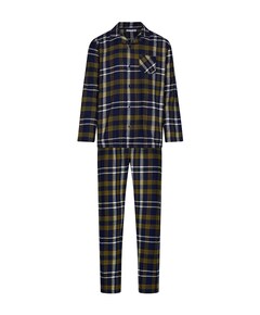 Heren pyjamaset blauw