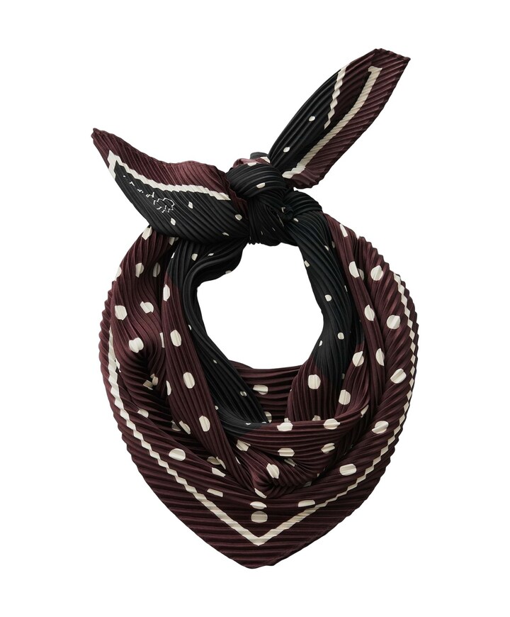 Dames sjaal bordeaux