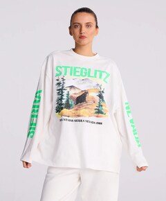 Dames longsleeve wit