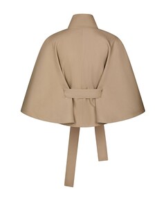 Dames cape beige