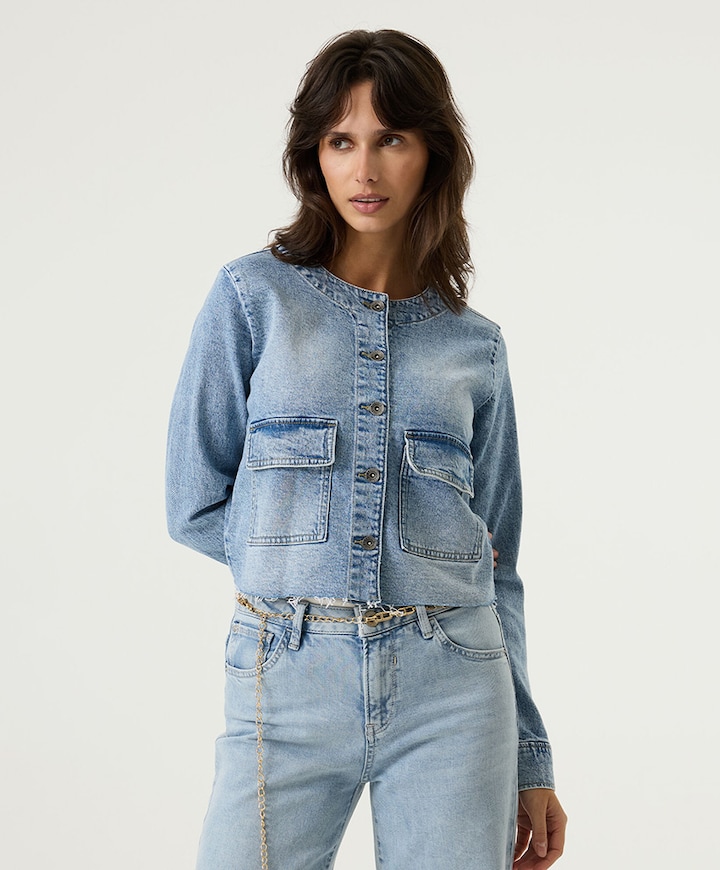 Dames spijkerjas  blauw