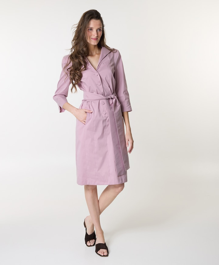 Dames jurk roze