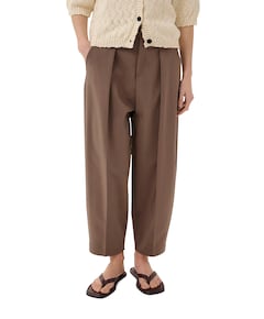 ZellaIW Barrel Pant dames broek bruin