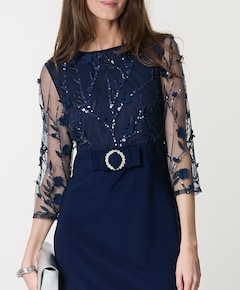 Dames jurk blauw