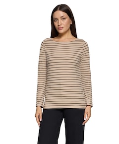 Dames longsleeve beige