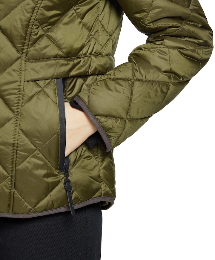 Dames jas groen