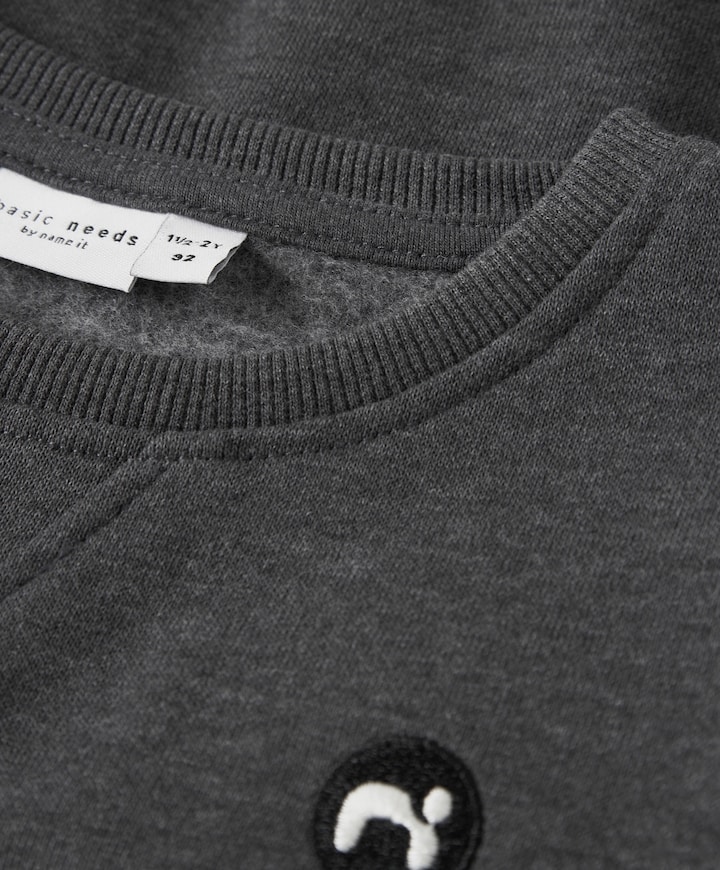 Jongens sweater grijs
