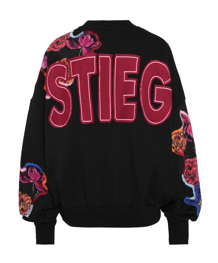 Dames sweater zwart
