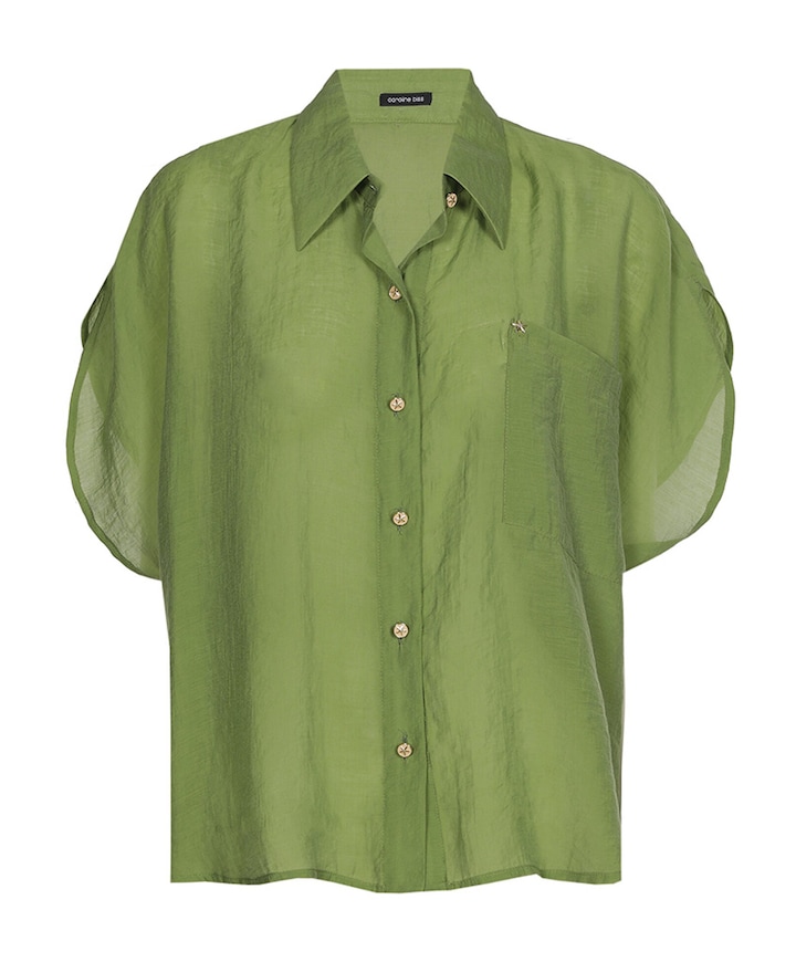 Dames blouse groen