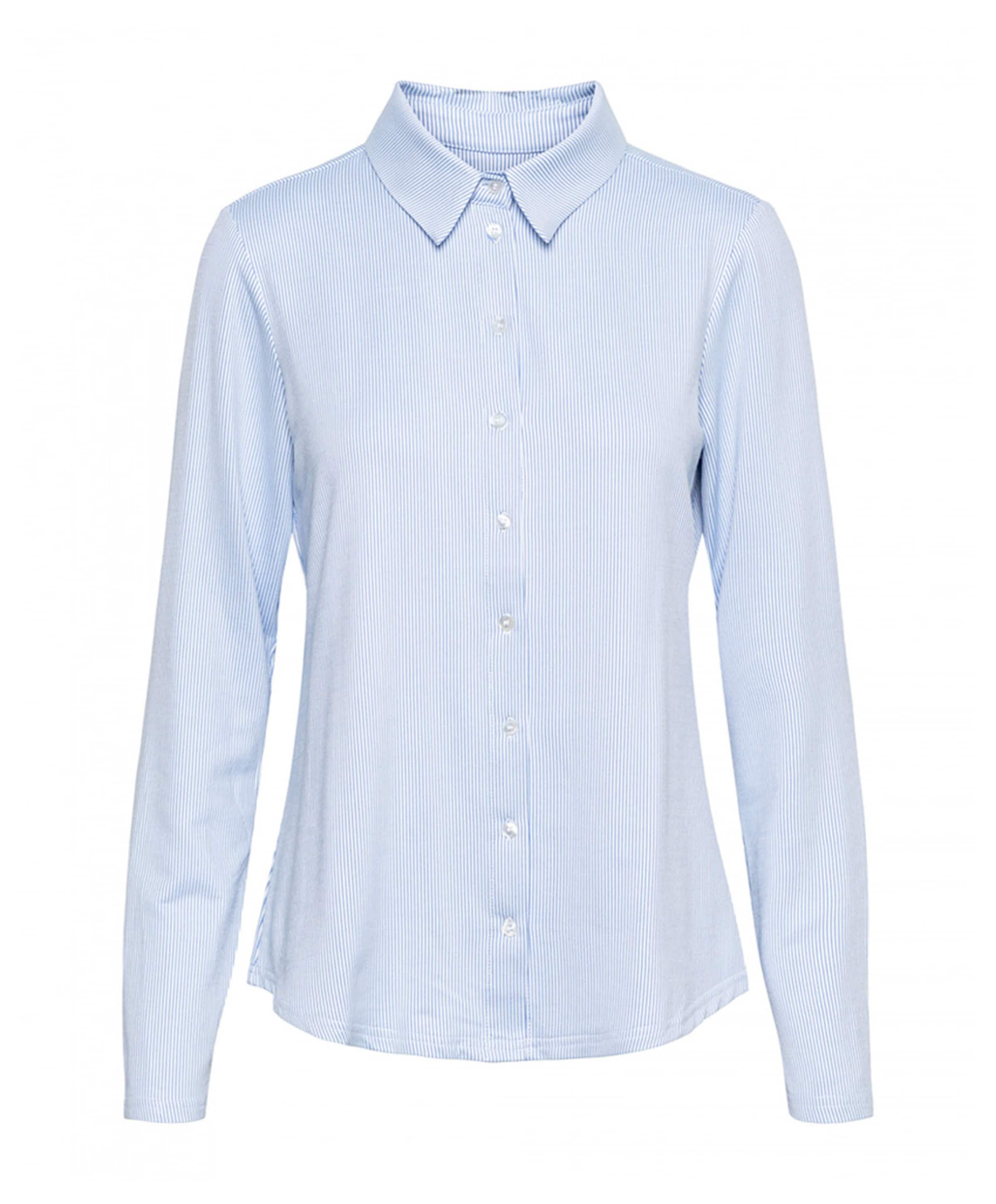 Blouse blauw