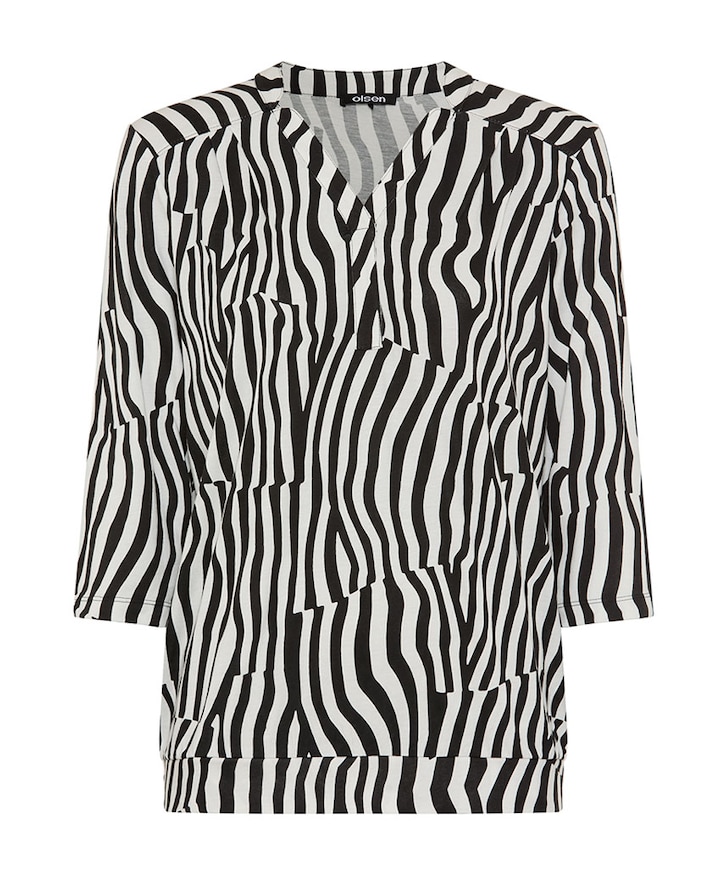 Dames longsleeve zwart