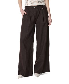 BRITT dames pantalon bruin