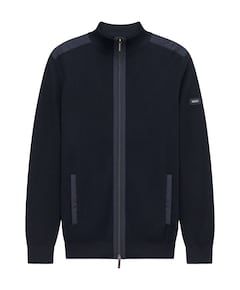 Heren vest blauw