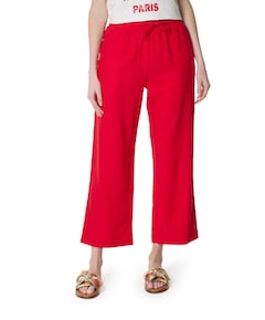 FQLava-ankle-pa dames broek rood
