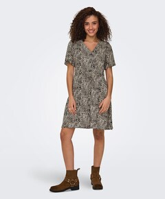 Dames jurk beige