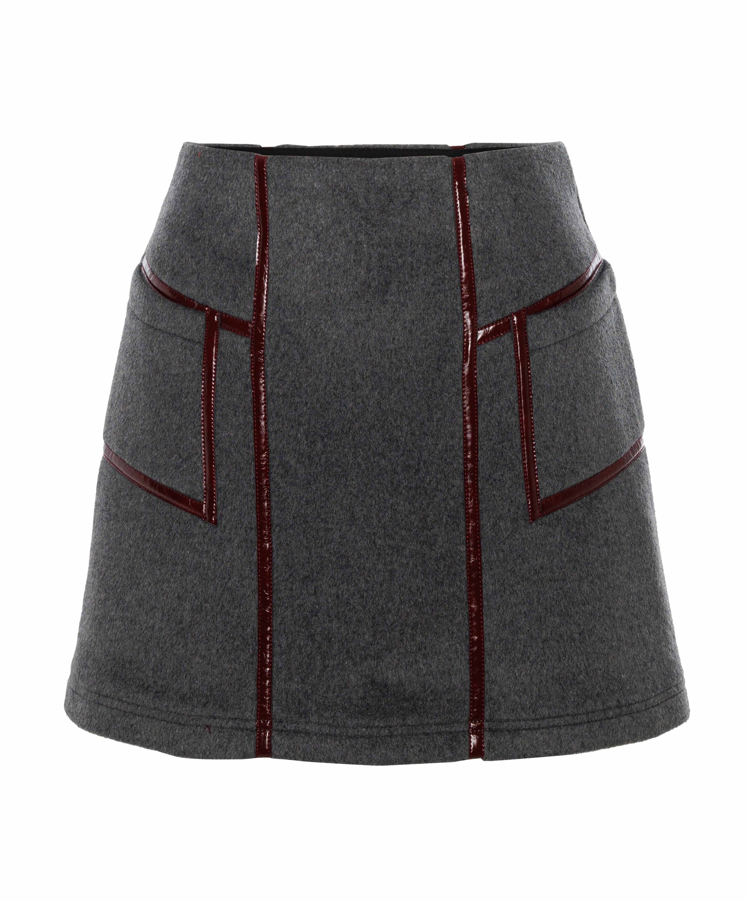 Dames rok grijs
