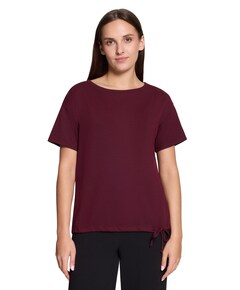 Dames T-shirt bordeaux
