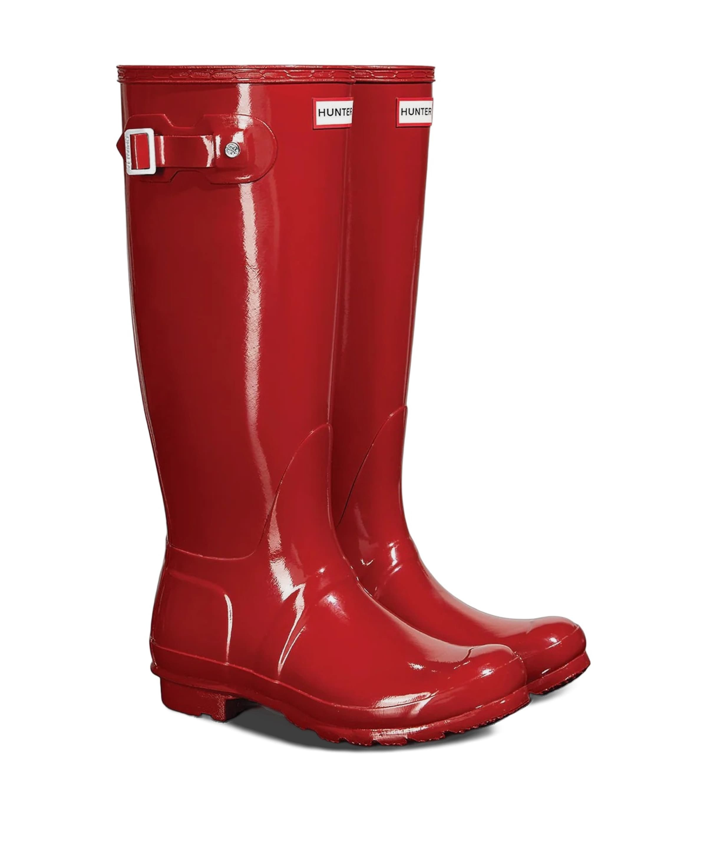 ORIGINAL TALL GLOSS dames laarzen rood