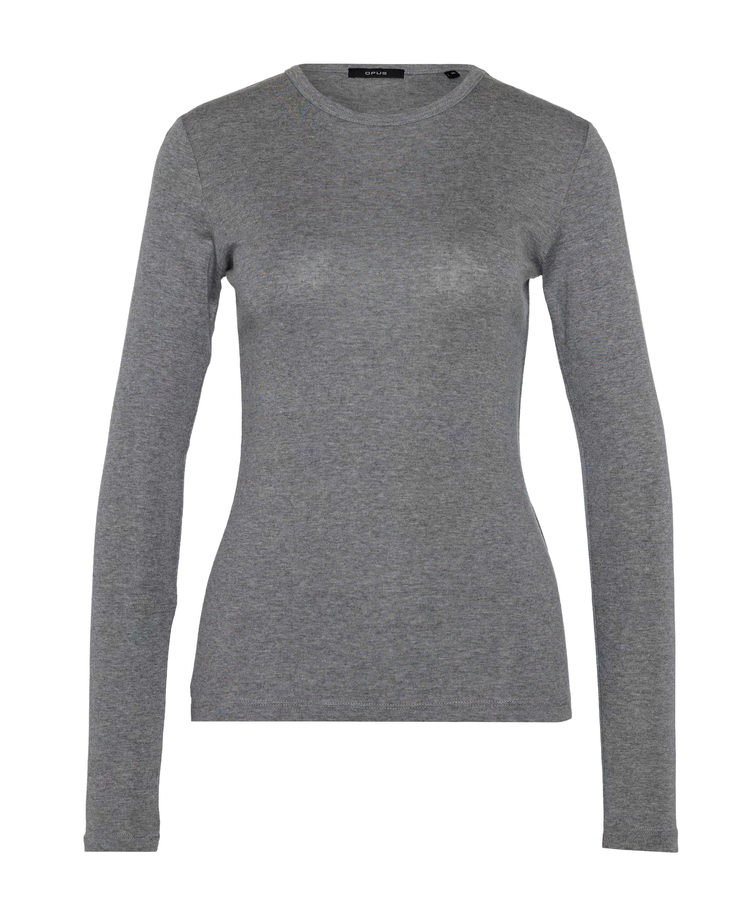 Dames longsleeve grijs