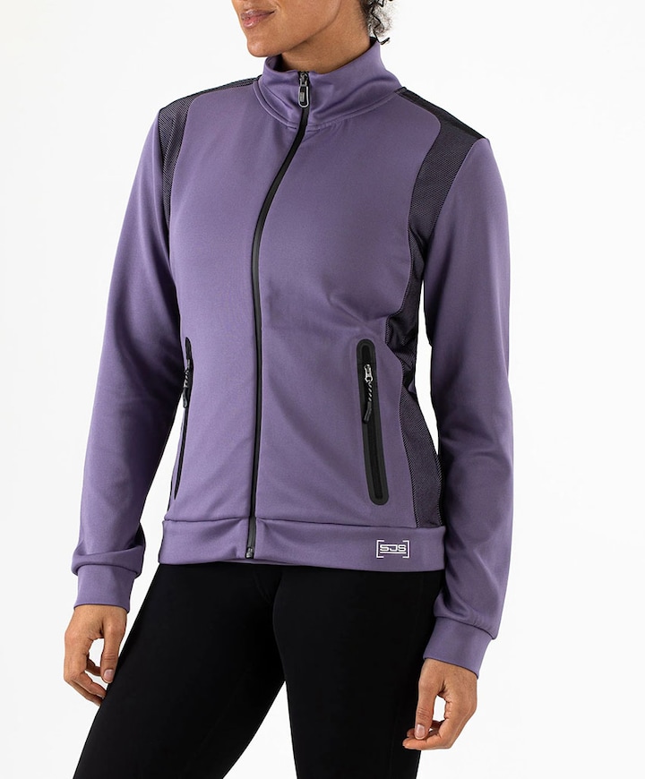 Dames jas blauw