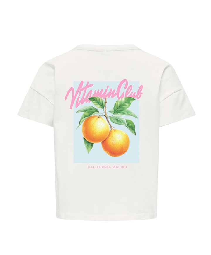 Meisjes T-shirt ecru