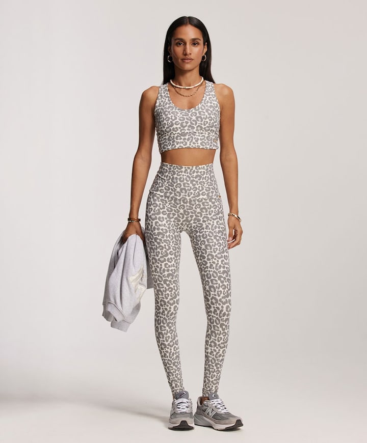 Classic Leggings High Waistband  dames tight groen