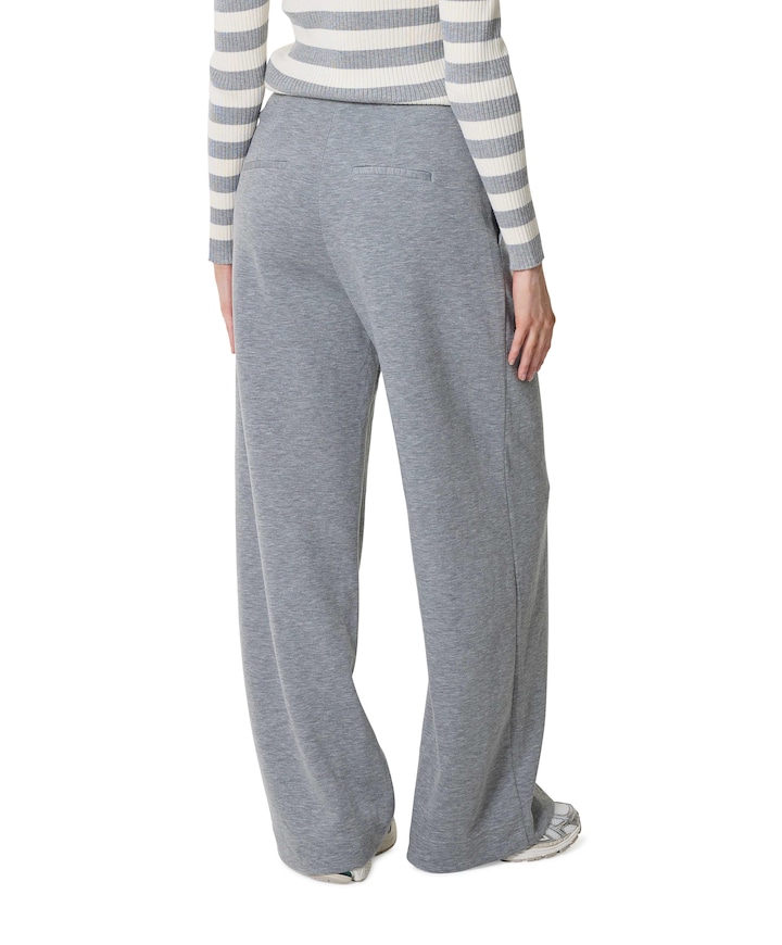 LanceCC Pleat LL dames broek grijs