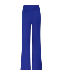 Structured Wide-Leg dames broek blauw