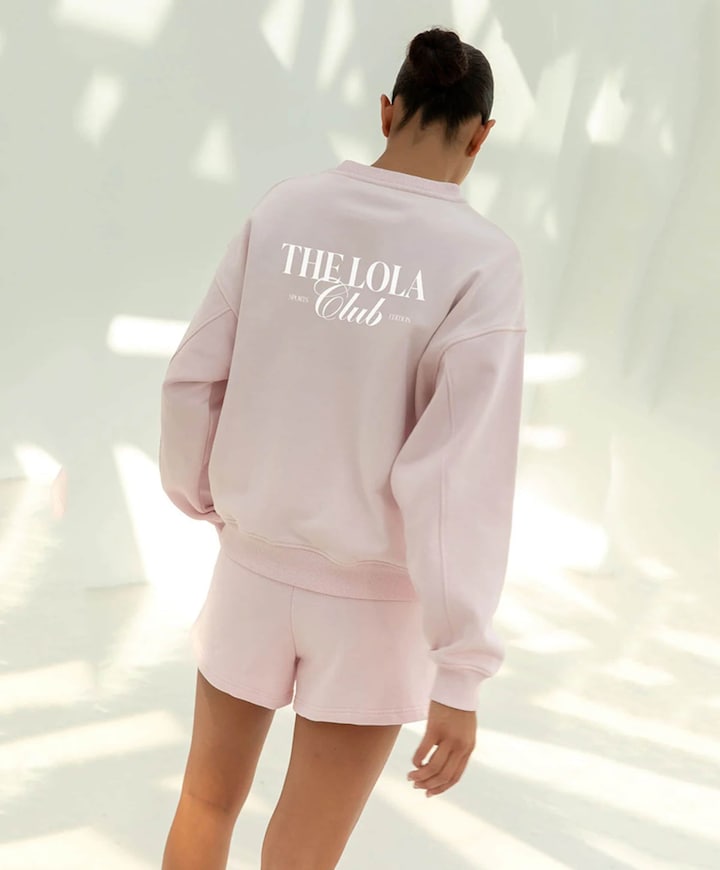 Dames trui roze