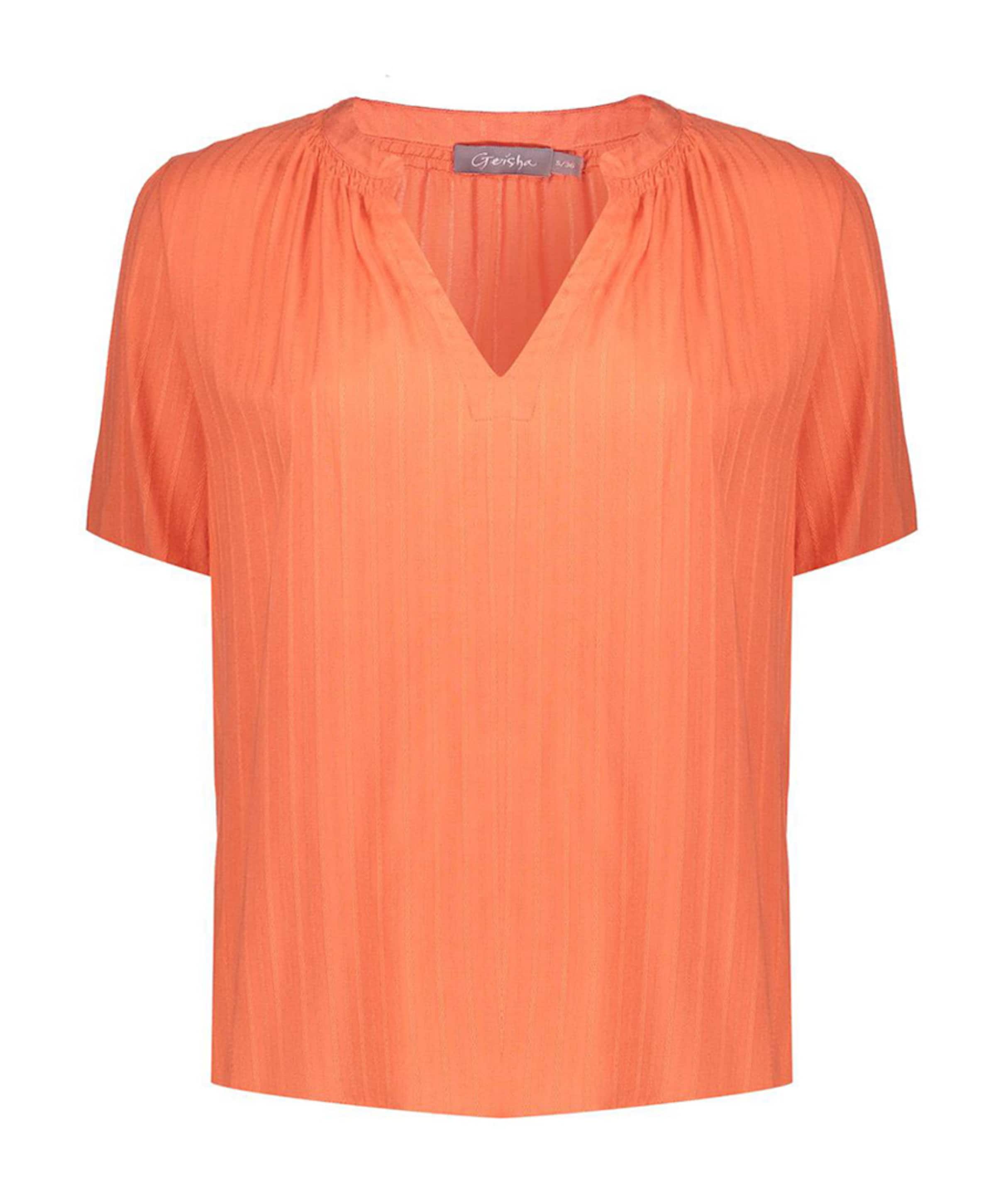 Dames blouse oranje