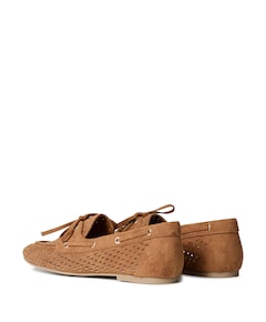 dames loafers bruin