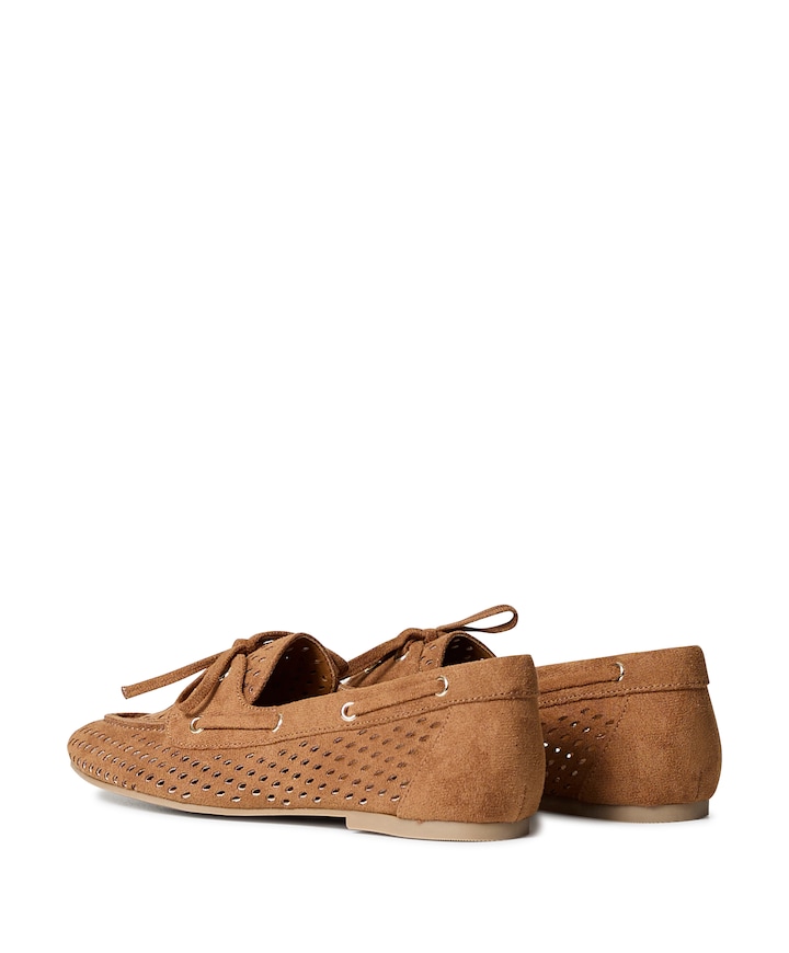 dames loafers bruin