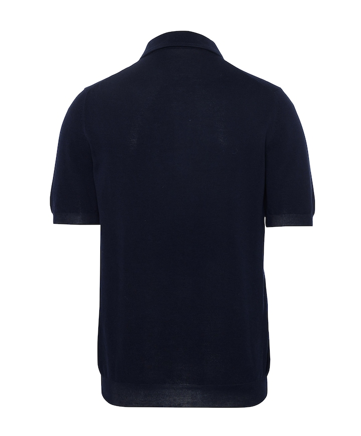 Heren polo blauw