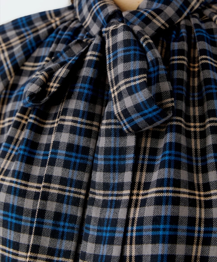 Dames blouse blauw