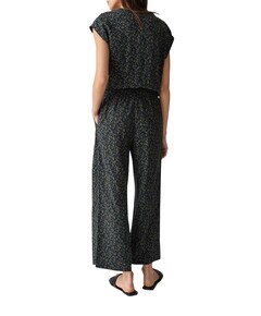 Moneli shadow jumpsuit blauw
