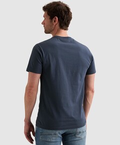 Heren T-shirt blauw