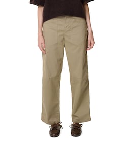 Trousers dames broek beige